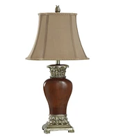 StyleCraft Home Collection 30" Glass Traditional Table Lamp