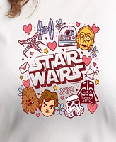 Hybrid Apparel Plus Star Wars Valentine's Day Graphic Crewneck T-Shirt