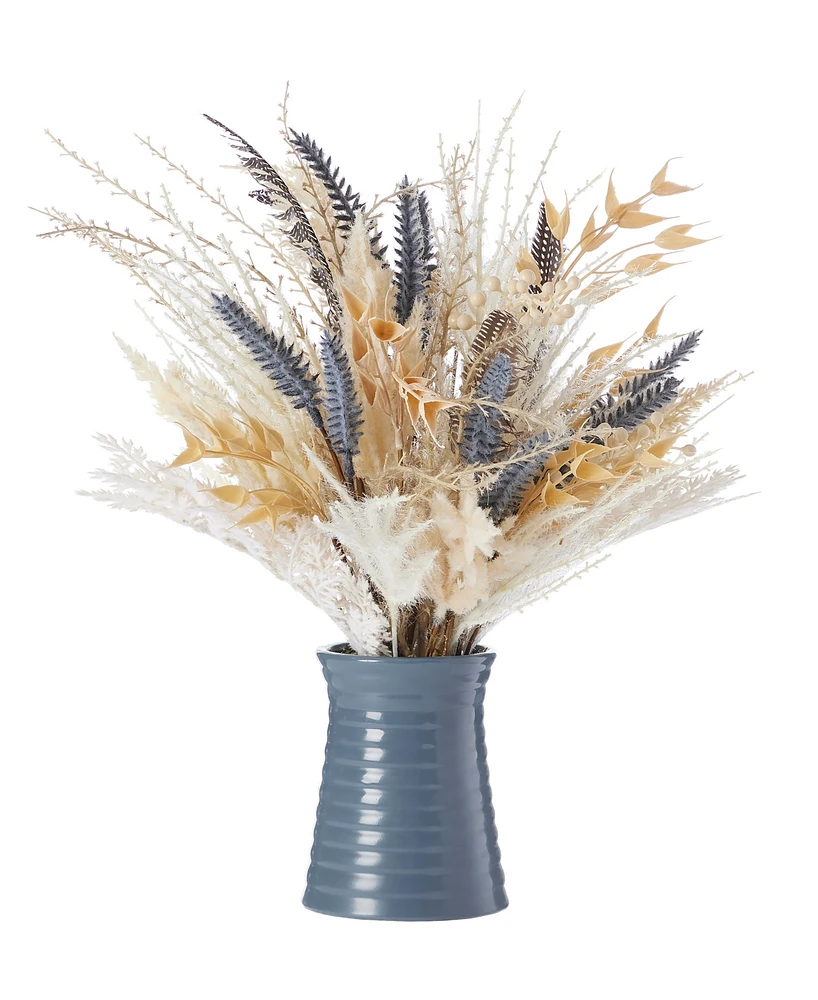 Seasonal 18" Fall Fields Bouquet with Pampas Arrangement