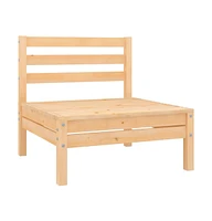 vidaXL Piece Patio Lounge Set Solid Wood Pine
