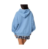 Edikted Womens 98 Oversized Hoodie