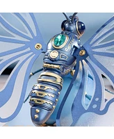 Robotime 3D Puzzle Butterfly Diy Model Kit Toys for Adult Child, Blue, 5.7"6.1"9"