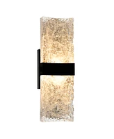 Cwi Lighting 20" Metal Lava Integrated Led Wall Light