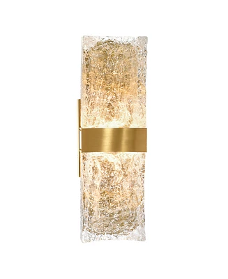 Cwi Lighting 20" Metal Lava Integrated Led Wall Light