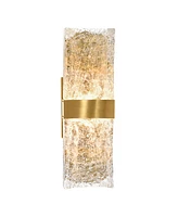Cwi Lighting 20" Metal Lava Integrated Led Wall Light