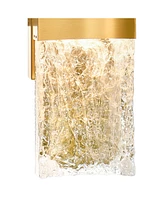 Cwi Lighting 20" Metal Lava Integrated Led Wall Light