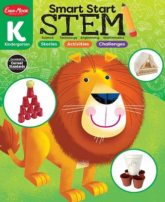 Smart Start- Stem, Kindergarten Workbook by Evan-Moor Corporation