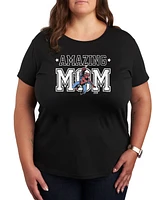 Hybrid Apparel Plus Spider-Man Amazing Mom Graphic Crew Neck Tee