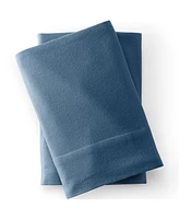 Lands' End Comfy Super Soft Cotton Flannel Bed Sheet Set - 5oz