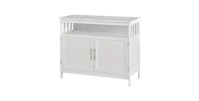 Slickblue Modern Dining Storage Cabinet Buffet Sideboard Accent Table for Stylish Organization