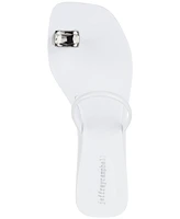 Jeffrey Campbell Balia Gemstome Embellished Flat Jelly Sandals