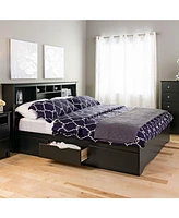 Slickblue Platform Bed Frame with Storage Drawers for Organized Bedroom Storage