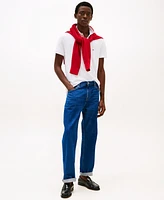 Tommy Hilfiger Men's Short Sleeve Striped-Trim Polo Shirt