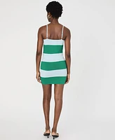 French Connection Women's Bodycon Striped Mini Dress