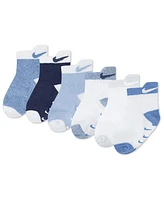 Nike Baby or Toddler Tab Gripper Socks, Pack of 6