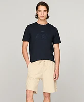 Tommy Hilfiger Men's Short Sleeve Embroidered Logo T-Shirt