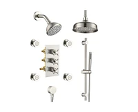 Casainc Complete Shower System with Rough-in Valve