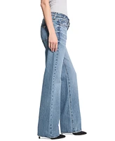 Guess Women's Low-Rise Slouchy-Fit Wide-Leg Jeans