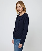 French Connection Women's Tie-Shoulder Crewneck Sweater