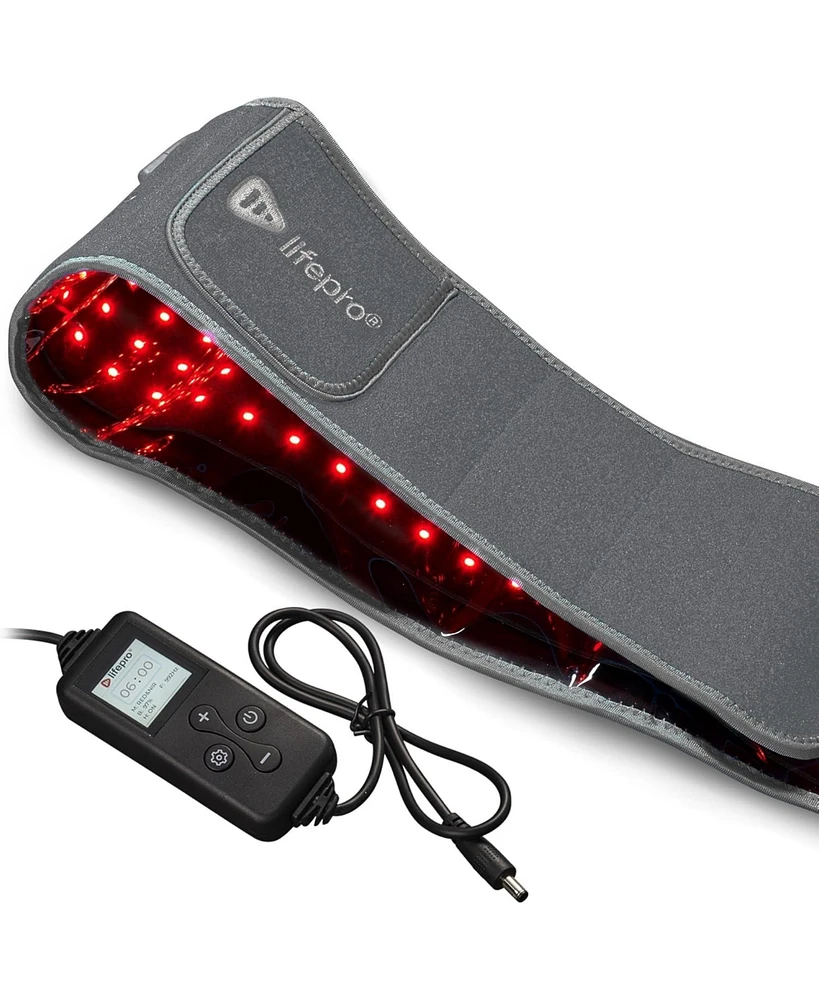 Lifepro Red Light Therapy Belt for Muscle Relaxation, Inflammation Relief, and Improved Circulation - Infrared Therapy