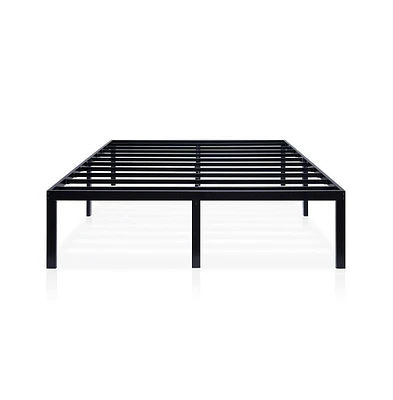 Slickblue Heavy-Duty Metal Platform Bed Frame for Durable Mattress Support