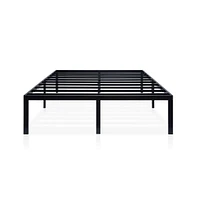 Slickblue Heavy-Duty Metal Platform Bed Frame for Durable Mattress Support