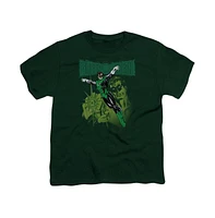 Green Lantern Boys Gl166 Cover Short Sleeve Tee / T-Shirt