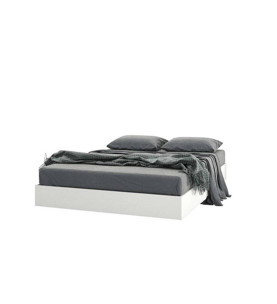 Slickblue Modern Floating Platform Bed Frame for Sleek and Stylish Bedroom Design