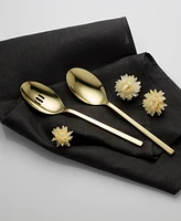 Oneida Allay Champagne 2-Piece Serving Spoon Set