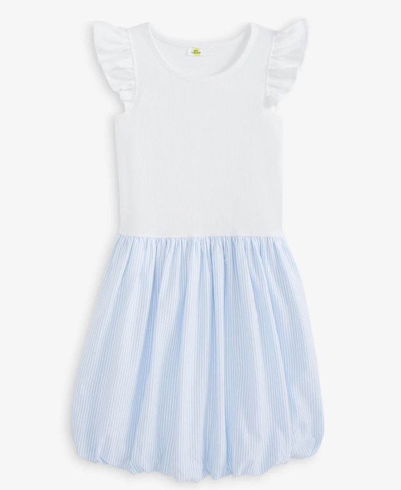 Epic Threads Little & Big Girls Colorblocked Bubble Dress, Exclusively at Macy's