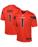 Nike Big Boys and Girls Stefon Diggs Red Houston Texans Alternate Player Game Jersey