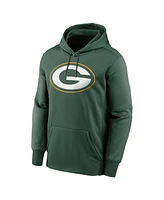 Nike Jordan Men's Love Green Green Bay Packers Player Name Number Performance Pullover Hoodie