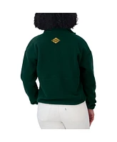 Wear by Erin Andrews Women's Green Bay Packers Polar Fleece Half-Zip Jacket