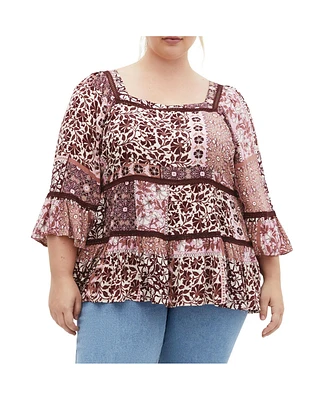 City Chic Plus Lailah Top