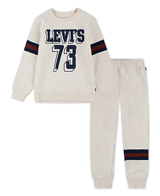 Levi's Little Boys Varsity Knit, 2-Piece Set