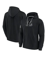 Fanatics Men's Black Cincinnati Bengals Elements Pace Fleece Pullover Hoodie