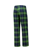 Concepts Sport Women's Seattle Seahawks Vector T-Shirt Flannel Pants Sleep Set