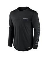 Fanatics Men's Black Dallas Cowboys Grind On Defender Long Sleeve T-Shirt