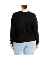 City Chic Plus Kenia Sweater