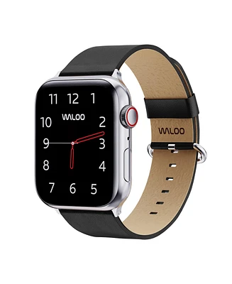 Waloo Leather Grain Band For Apple Watch