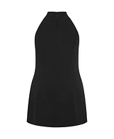 City Chic Plus Karter Bow Dress