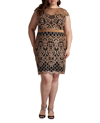 Tadashi Shoji Miranda Sequin Embroidered Dress