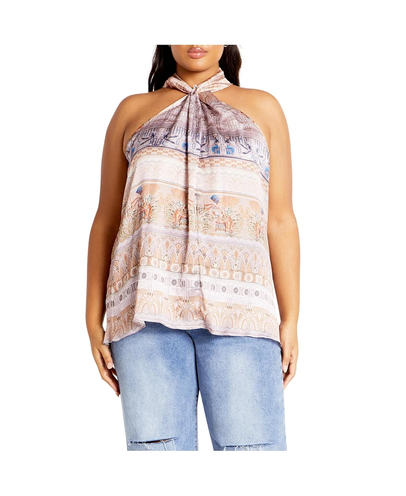 City Chic Plus Nile Top