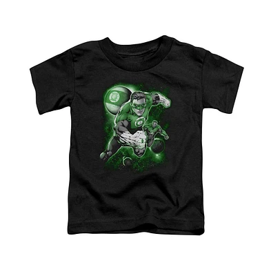 Green Lantern Toddler Girls Baby-Girls Planet Short Sleeve Tee / T-Shirt