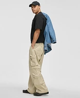 Mode of One Men's Relaxed-Fit Convertible Twill Cargo Pants, Exclusively at Macy's