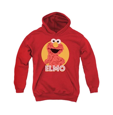 Sesame Street Boys Youth Elmo Scribble Pull Over Hoodie