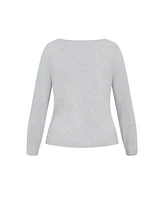 City Chic Plus Annie V Top