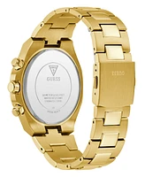 Guess Men's Multi-Function Gold Tone Steel Watch, 44mm
