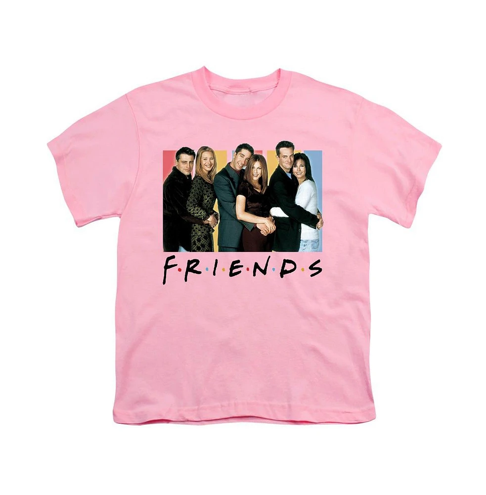 Friends Boys Cast Logo Short Sleeve Tee / T-Shirt