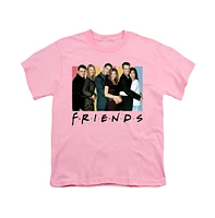 Friends Boys Cast Logo Short Sleeve Tee / T-Shirt